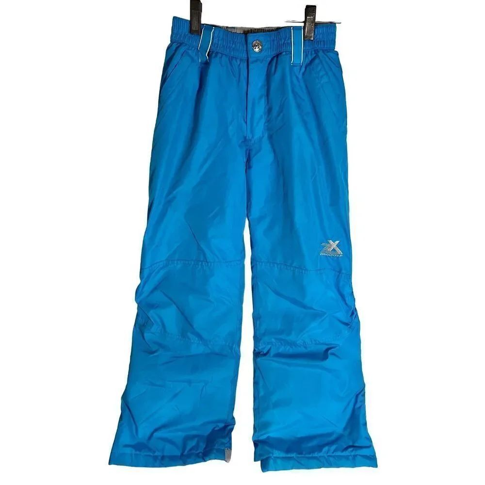 ZeroXPosur Aqua Snowboard Ski Pants Sz Small 7/8 Girls See Detail